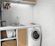 Obklad Equipe Metro White 7,5x30 - bílá