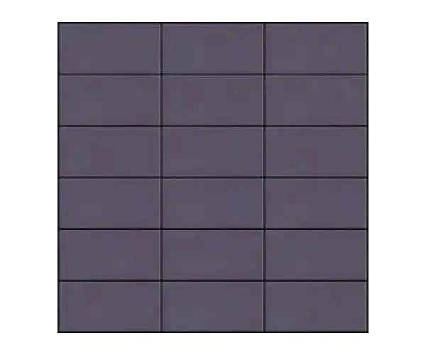 Mozaika Appiani Seta Prugna 30x30 (5x10) Matt. - fialová