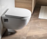 Sapho Závěsné Wc Nera S Podomítkovou Nádržkou A Tlačítkem Schwab, Bílá