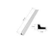 Mereo Spodní Alu Prahová Lišta Pro Ck10111zx - Ck10511zx