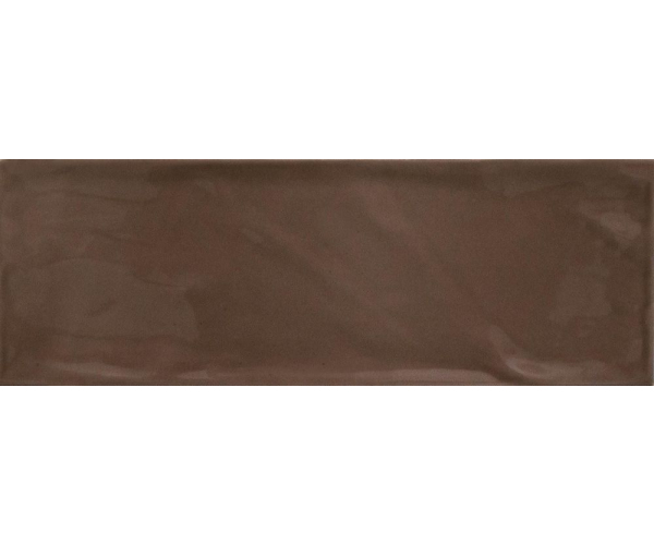 Retro obklad Deceram Bulevar Brown 10x30,5 - hnědá (skladem)