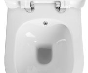 Sapho Avva Cleanwash Závěsná Wc Mísa, S Bidetovou Sprškou, Rimless, 35,5x53cm, Bílá