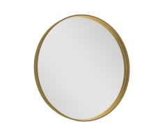 Sapho Notion Kulaté Zrcadlo V Rámu ø 60cm, Zlato Mat