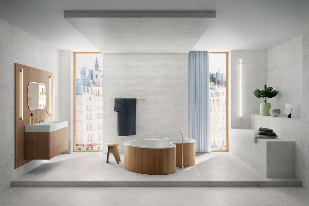 Realizace  Naprosto přepychová mramorová KOUPELNA Marca Corona Foyer