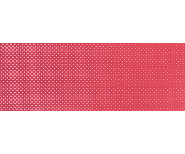 Retro dekor Deceram Millefiori Rojo 10x30 - červená (skladem)