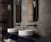 Dlažba jako mramor Flaviker Supreme Evo Noir Laurent 60x120 Lux Rett. - černá