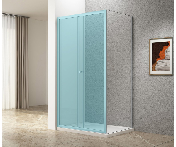 Aqualine Ugga Boční Stěna 900mm, čiré Sklo