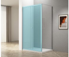 Aqualine Ugga Boční Stěna 900mm, čiré Sklo