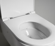 Isvea Sistema A Závěsná Wc Mísa, Rimless, 36x53,5cm, Bílá
