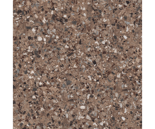 Dlažba jako beton Cerdomus Neoclassica Corniola 120x120 Brushed Rett. - hnědá