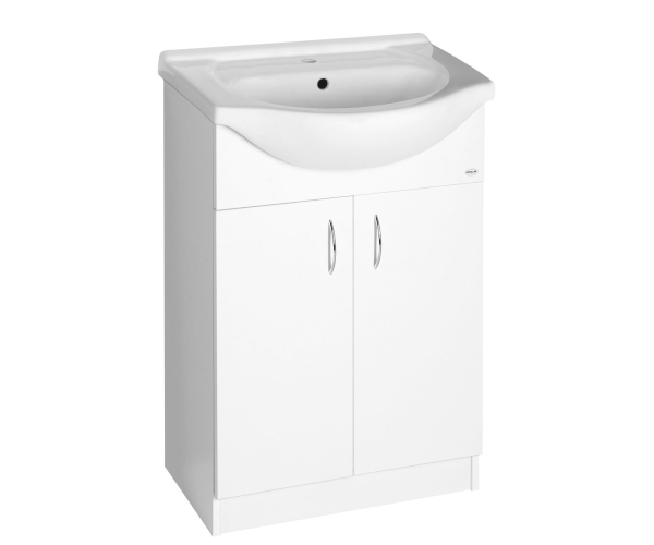 Aqualine Simplex Economy 60 Umyvadlová Skříňka Včetně Umyvadla 58,5x83,5x30,7cm