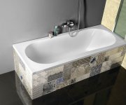 Aqualine Jizera Vana 120x70x39cm, Bílá