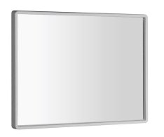 Aqualine Zrcadlo V Plastovém Rámu 40x30cm, Bílá