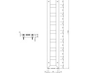 Sapho Block Otopné Těleso 280x1750 Mm, černá Mat