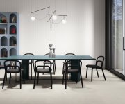 Dlažba jako beton APE Raw Cotton Smooth 120X120 Rett. - béžová
