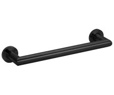 Sapho X-round Black Držák Ručníků 300mm, černá Mat