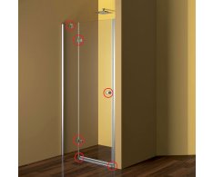 Mereo Kování Oválné Pro Sprchové Dveře, Lišta/pant, Ck10111e, Ck10211e, Ck10311e, C