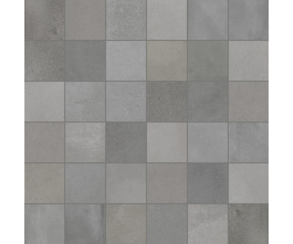 Dlažba jako beton 41zero42 Mate Mosaic Terra Fumo 30x30 - šedá