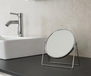 Ridder Summer Kosmetické Zrcátko Na Postavení, ø 160mm, Oboustranné, Chrom
