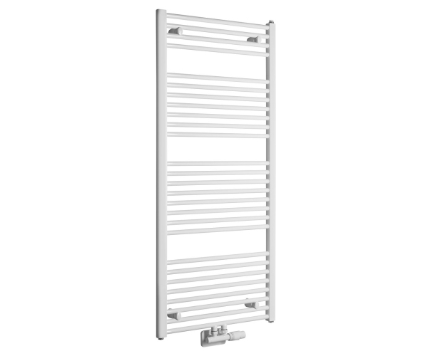 Aqualine Direct Otopné Těleso Se Středovým Připojením 600x1320 Mm, Bílá