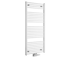 Aqualine Direct Otopné Těleso Se Středovým Připojením 600x1320 Mm, Bílá