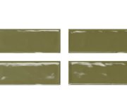 Obklad jako kámen El Barco Kendal Oliva 6,5x20 - zelená