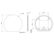 Sapho Dara Cut Zrcadlo S Led Podsvícením 20w, ø 100x90cm, Topná Fólie