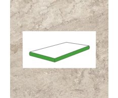 Castelvetro Quartz Stones Silver Gradone Torato Ang. SX 30x60 (20mm)