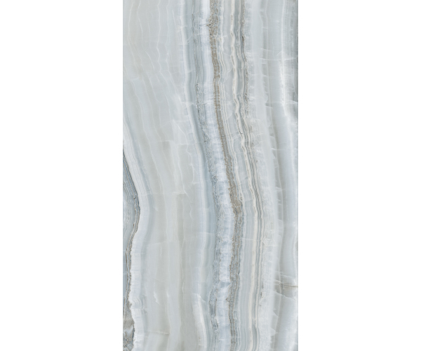 Dlažba jako mramor Ascot Venus Azul Veined 60x120 3D Honed Rett. - modrá