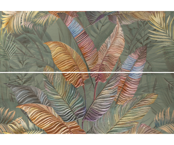 Vzorovaný dekor APE Crayon Decor Vergel 31,6x90 (set)