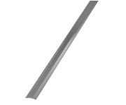 Mereo Spodní Alu Prahová Lišta Pro Lítací Dveře 120cm, Vč. 2 Ks Koncovek