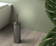 Gedy Flip Wc štětka Na Postavení, Gun Metal