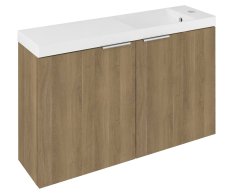 Sapho Latus X Umyvadlová Skříňka 78,8x50x22cm, Dub Cuneo
