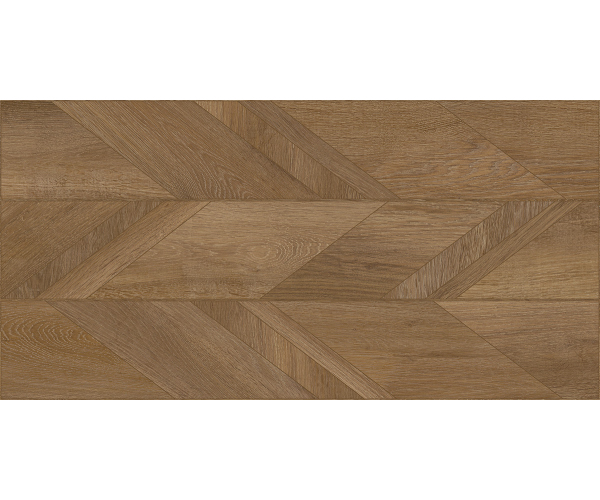 Dlažba jako dřevo Colorker Oken Decor Honey 59,5x119,2 Matt. Rett. - hnědá