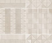 Vzorovaná dlažba Equipe Urban Handmade Natural 20x20 Anti-Slip MIX - béžová (skladem)