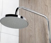 Aqualine Liga Sprchový Sloup S Termostatickou Baterií, Chrom