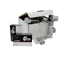 Klum Ventil Rohový, S Vřetenem, Pochr. Mosaz, 1/2"x3/4" - 40ks