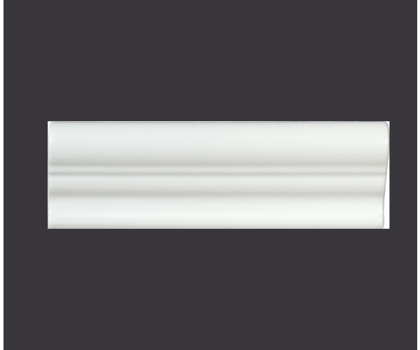 Sokl Grazia Boiserie Toro Carbone Matt 6,5x20 - černá