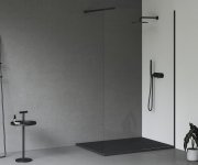 Sprchová vanička Slate Pro - Vanička Slate Pro 120x90 černá matná XA03G733010