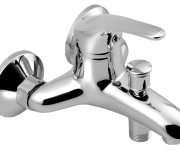 Aqualine 35 Nástěnná Vanová Baterie, Rozteč 100mm, Chrom