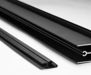 Gelco Sigma Simply Black Stěnový Profil Magnetický