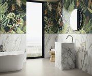 Dlažba jako mramor APE Arabescato Corchia 60X120 Pol. Rett. - bílá