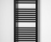 Aqualine Direct Otopné Těleso S Bočním Připojením 450x1680mm, černá Mat