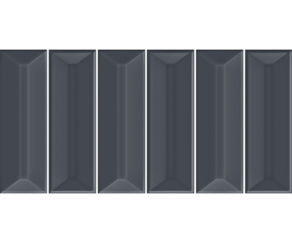 Obklad El Barco Prisma Denim 15x30 Luc. - antracitová