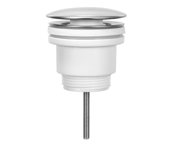 Aqualine Umyvadlová Výpust 5/4“, Click-clack, Velká Zátka, 5-46mm, Abs/chrom