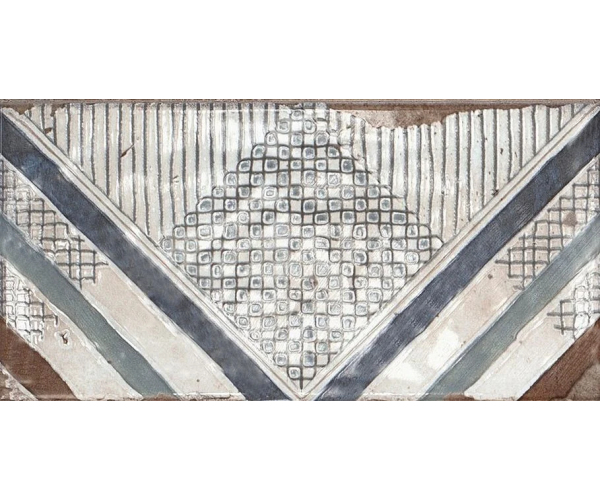 Vzorovaný dekor La Fenice Toledo Decoro Alcantara 15x31,6 (skladem)