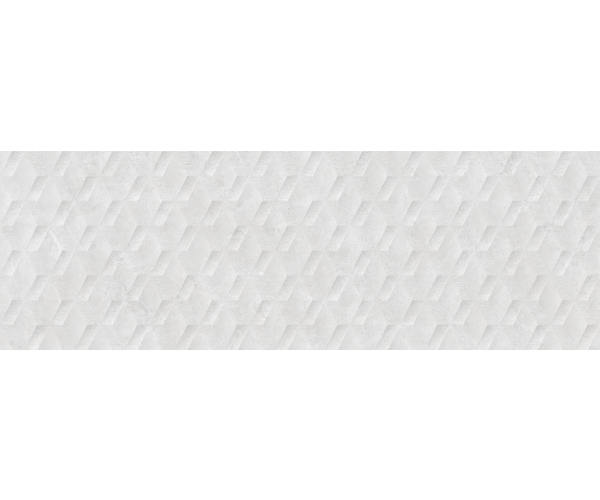 Dekor jako kámen Azuvi Portland Rhomb White 30x90 Mat. Rett. - bílá