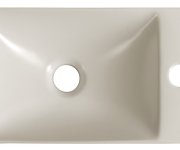 Sapho Margitha Keramické Umývátko 38x22cm, Otvor Pro Baterii Vpravo, Ivory