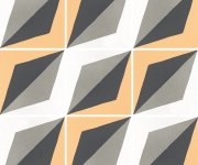 Vzorovaná dlažba Equipe Caprice Deco Wave Colours 20x20