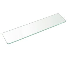 Sapho Polička 600x100x8mm, čiré Sklo